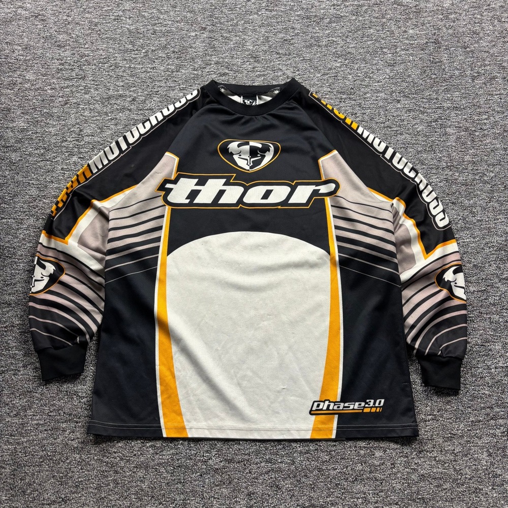 Y2K Thor Motocross Phase 3.0 Multicolor Racing Jersey Size Medium
